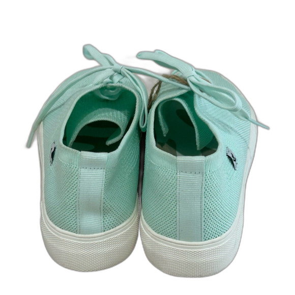 Steve Madden Sneakers Women’s Size 11 Mint Green Cool Planet VALERYY Tie-Up - Picture 2 of 12